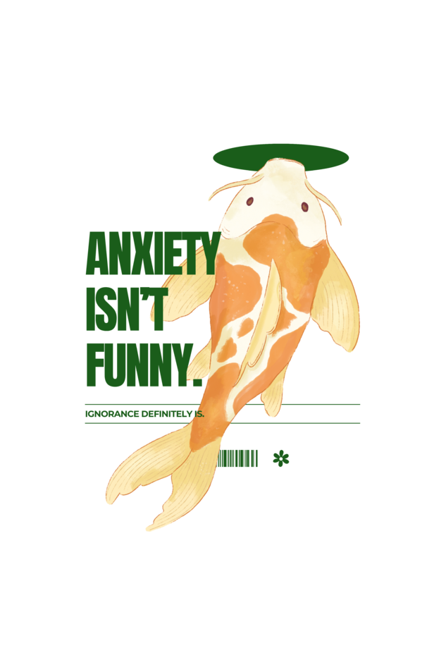 Anxiety Isn't Funny T-Shirt